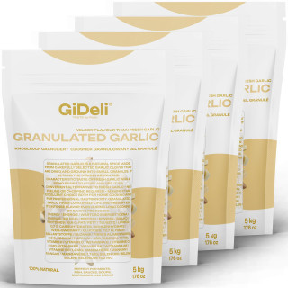 Knoblauch Granuliert 20kg - Fleisch Gemüse Fisch | GiDeli
