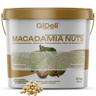 Macadamianüsse Bruch 10kg - Macadamia Ungesalzen | GiDeli