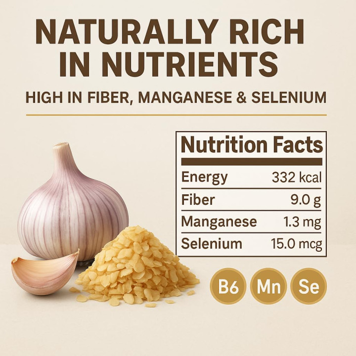Knoblauchflocken 2kg - Naturrein Gastronomie | GiDeli