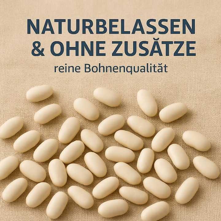 Weiße Bohnen 1kg - Doypack Premium Qualität | GiDeli