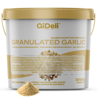 Knoblauch Granuliert 3kg - Fleisch Gemüse Fisch | GiDeli