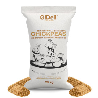 Kichererbsen Getrocknet 25kg - Ungeröstet Protein | GiDeli