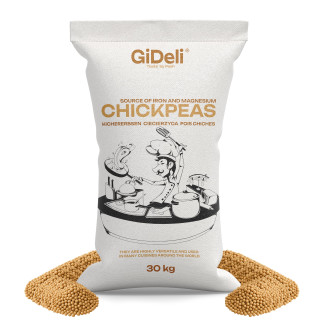 Kichererbsen Getrocknet 30kg - Ungeröstet Protein | GiDeli