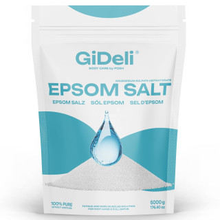 Epsom Salz 5kg - Bittersalz Magnesiumsulfat | GiDeli