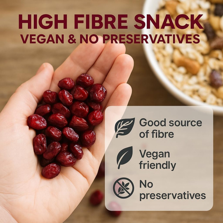 Cranberries Getrocknet 3kg - Saftig Ganze Beeren | GiDeli
