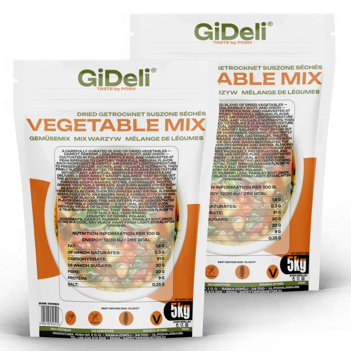 Suppengewürz 10kg - Gemüsebrühe Ohne Salz | GiDeli
