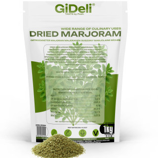 Majoran Gerebelt 1kg - Getrocknet Blätter intensiv | GiDeli