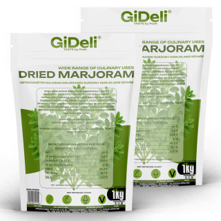 Majoran Gerebelt 2kg - Getrocknet Blätter intensiv | GiDeli