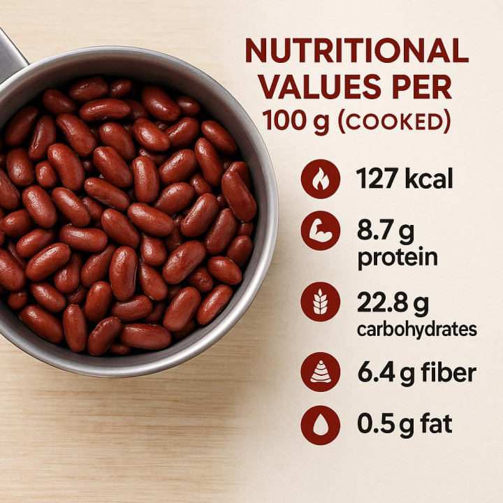 Kidneybohnen Rote Bohnen 10kg - Getrocknet Vegan | GiDeli