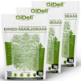 Majoran Gerebelt 3kg - Getrocknet Blätter intensiv | GiDeli