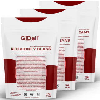 Kidneybohnen Rote Bohnen 15kg - Getrocknet Vegan | GiDeli