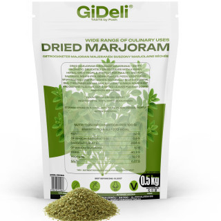 Majoran Gerebelt 500g - Getrocknet Blätter intensiv | GiDeli