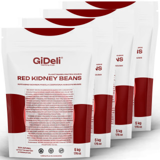 Kidneybohnen Rote Bohnen 20kg - Getrocknet Vegan | GiDeli