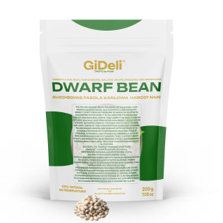 Weiße Buschbohnen 200g - Weiße Bohnen Vegan Protein | GiDeli