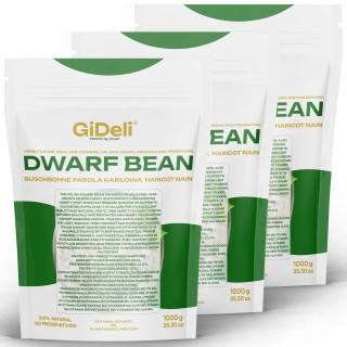 Weiße Buschbohnen 3kg - Weiße Bohnen Vegan Protein | GiDeli