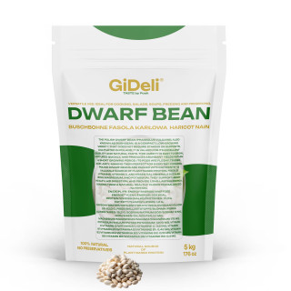 Weiße Buschbohnen 5kg - Weiße Bohnen Vegan Protein | GiDeli