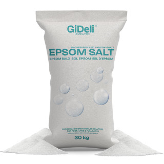 Epsom Salz 30kg - Bittersalz Magnesiumsulfat | GiDeli