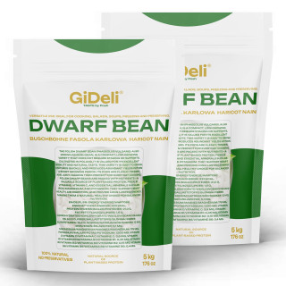 Weiße Buschbohnen 10kg - Weiße Bohnen Vegan Protein | GiDeli