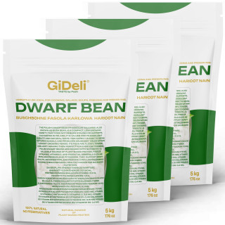 Weiße Buschbohnen 15kg - Weiße Bohnen Vegan Protein | GiDeli