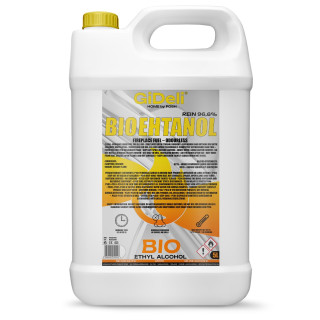 Bioethanol Geruchlos 96,6% 5L - für Kamin Universal | GiDeli