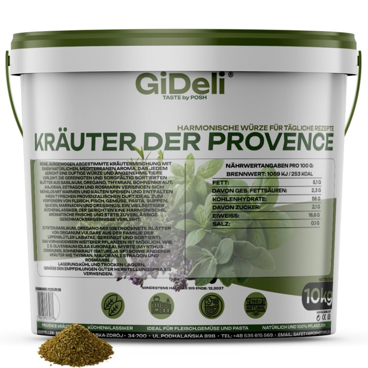 Kräuter der Provence 10kg - Mediterran | GiDeli