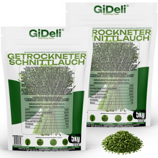 Schnittlauch 10kg - Getrocknet Küchenkräuter Suppen | GiDeli