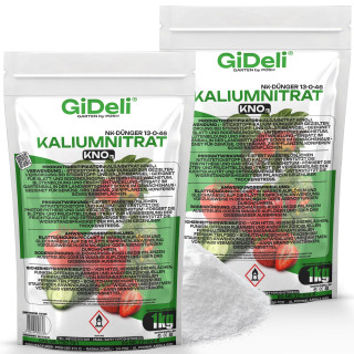 Kaliumnitrat 2kg - KNO3 Stickstoff Kalium N-K | GiDeli