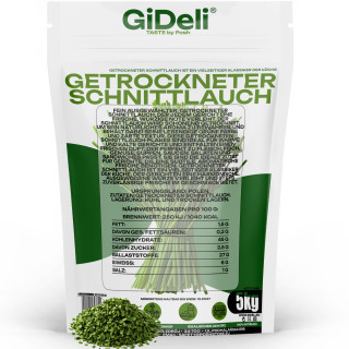 Schnittlauch 5kg - Getrocknet Küchenkräuter Suppen | GiDeli