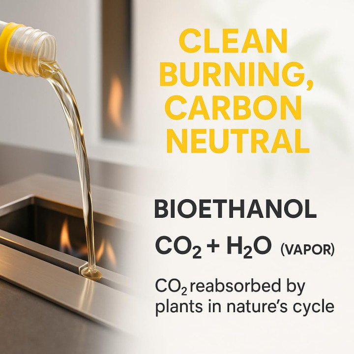 Bioethanol Geruchlos 96,6% 20L - für Kamin | GiDeli