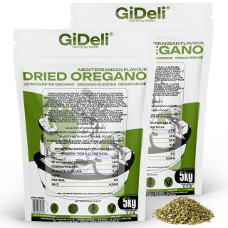 Oregano 10kg - Getrocknet Blätter Natur Vegan Pizza | GiDeli