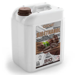 Bioethanol Kaffeeduft 96,6% 20L - für Kamin | GiDeli