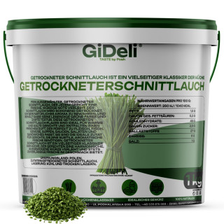 Schnittlauch 1kg - Getrocknet Küchenkräuter Suppen | GiDeli
