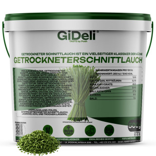 Schnittlauch 500g - Getrocknet Küchenkräuter Suppen | GiDeli