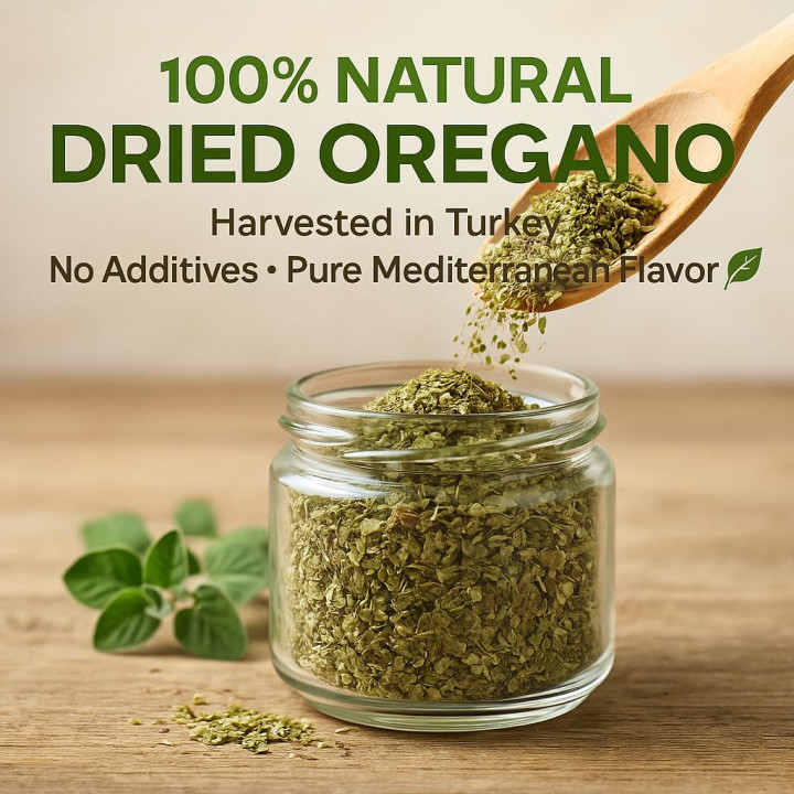 Oregano 500g - Getrocknet Blätter Natur Vegan Pizza | GiDeli