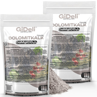 Dolomitkalk 2kg - Rasenkalk Moosentferner | GiDeli