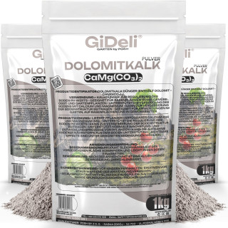 Dolomitkalk 3kg - Rasenkalk Moosentferner | GiDeli