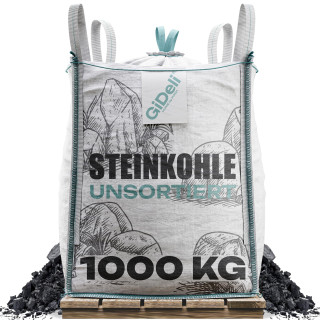 Steinkohle 1000kg - Anthrazitkohle 5-50mm Hoher | GiDeli