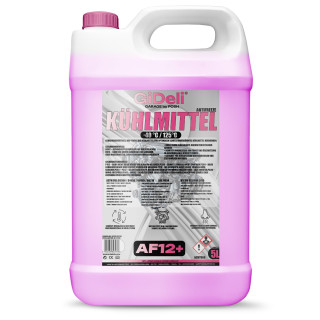 Kühlerfrostschutz Rot 5L - AF12+ Kühlmittel -40°C | GiDeli