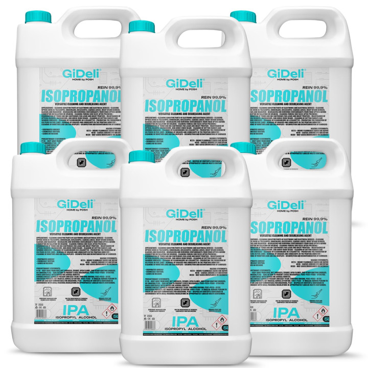 Isopropanol 30L 99,9% - IPA Reinigungsalkohol | GiDeli