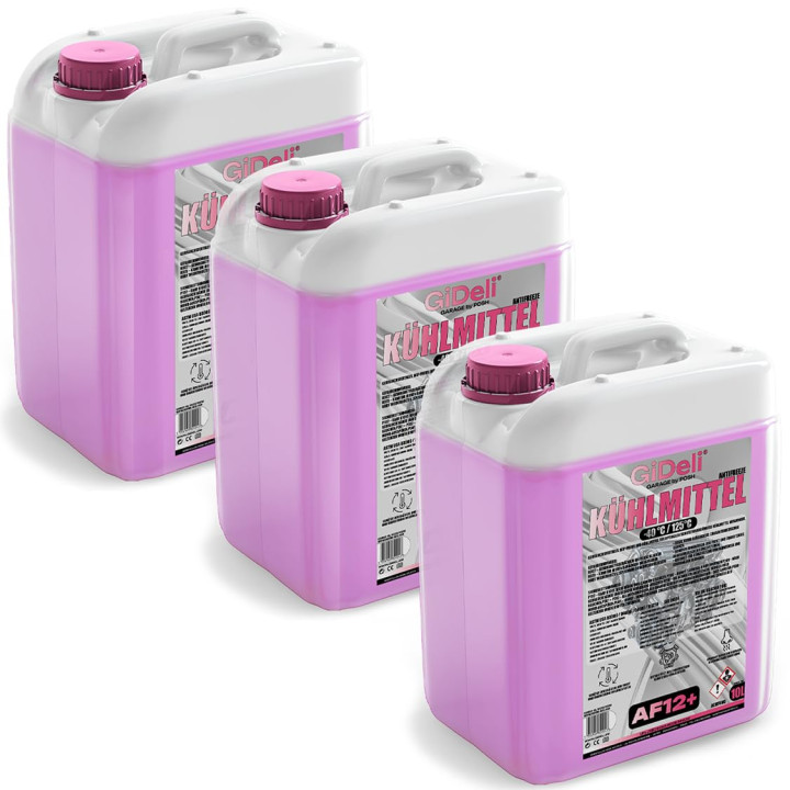 Kühlerfrostschutz Rot 30L - AF12+ Kühlmittel -40°C | GiDeli