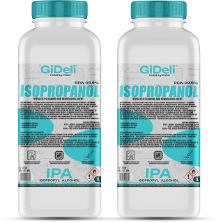 Isopropanol 2L 99,9% - IPA Reinigungsalkohol | GiDeli