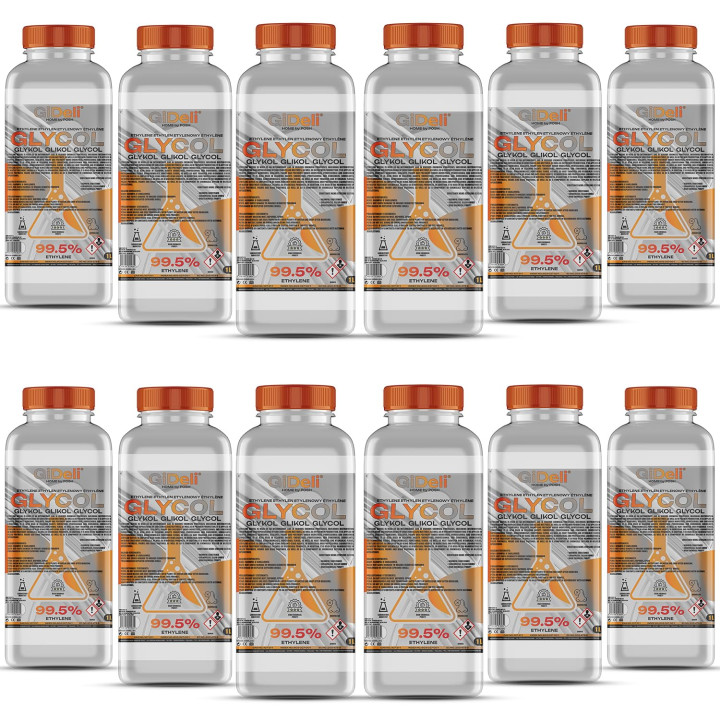 Ethylenglykol 99,5% 12L - Frostschutz Heizung Solar | GiDeli