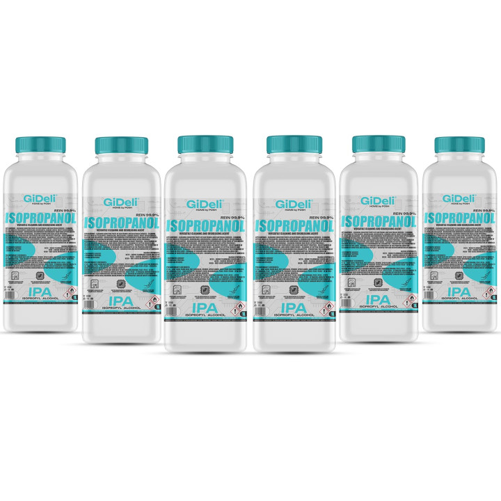 Isopropanol 6L 99,9% - IPA Reinigungsalkohol | GiDeli