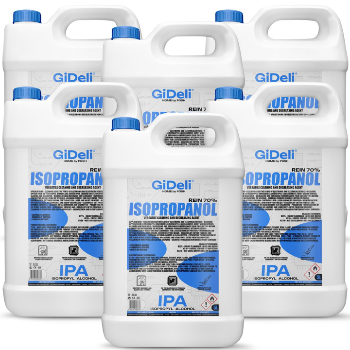 Isopropanol 30L 70% - Reiniger für Bildschirme | GiDeli