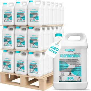 Isopropanol 44x 5L 99,9% - IPA Reinigungsalkohol | GiDeli