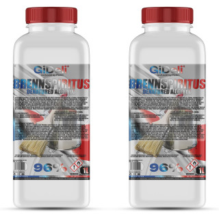 Brennspiritus Farblos 2L - Reiniger Entfetter | GiDeli