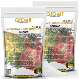 Monokaliumphosphat 2kg - MKP Phosphor Kalium P-K | GiDeli
