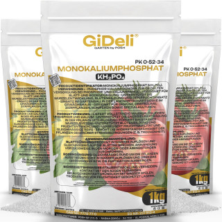 Monokaliumphosphat 3kg - MKP Phosphor Kalium P-K | GiDeli