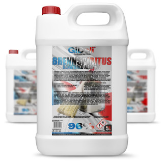 Brennspiritus Farblos 15L - Reiniger Entfetter | GiDeli