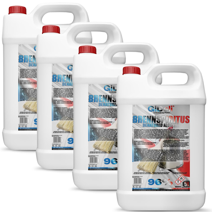 Brennspiritus Farblos 20L - Reiniger Entfetter | GiDeli